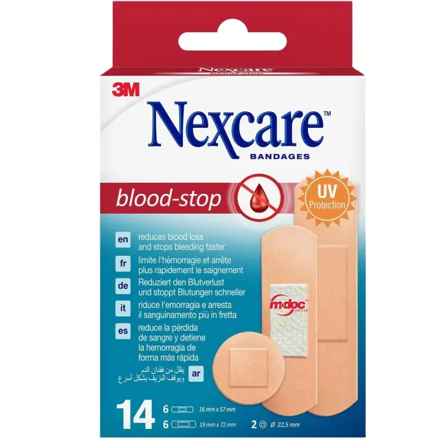 3M Nexcare Blood-Stop Plasters 14 Τεμάχια