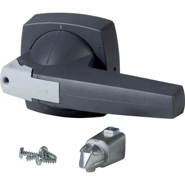 Toggle switch K3DG/P 10mm door installation gray with padlock