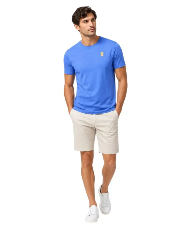 Marina Militaire - Ανδρικό Κοντομάνικο Μπλουζάκι T-Shirt MYT189C-0013 Μπλε Του Ουρανού 2