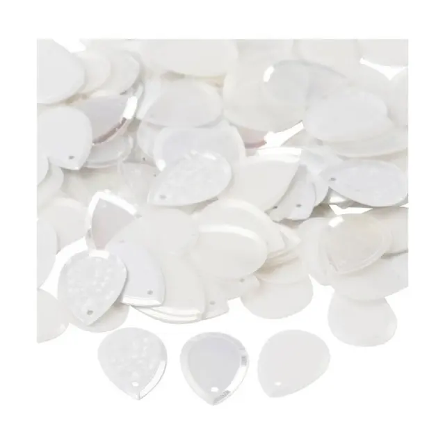 Πούλιες «σταγόνα», 14x19mm, white, 50gr