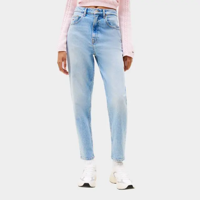 Tommy Hilfiger - Γυναικείο Jean Mom Uh Tpr DW0DW20041-1AB Μπλε - W28 L30 3