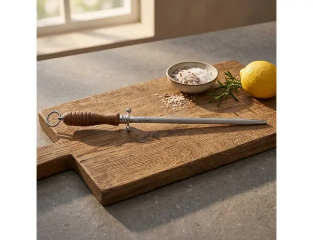 Μασάτι Victorinox στρογγυλό, μεσαίου φινιρίσματος, με ξύλινη λαβή και μήκος 27cm7.8330