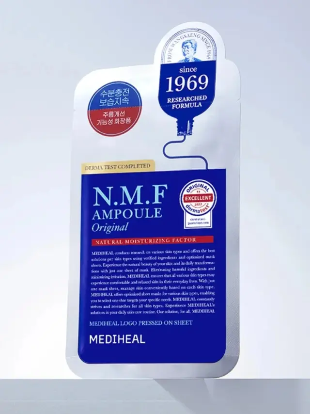 MEDIHEAL N.M.F Ampoule Original - Μάσκα Εντατικής Ενυδάτωσης 2