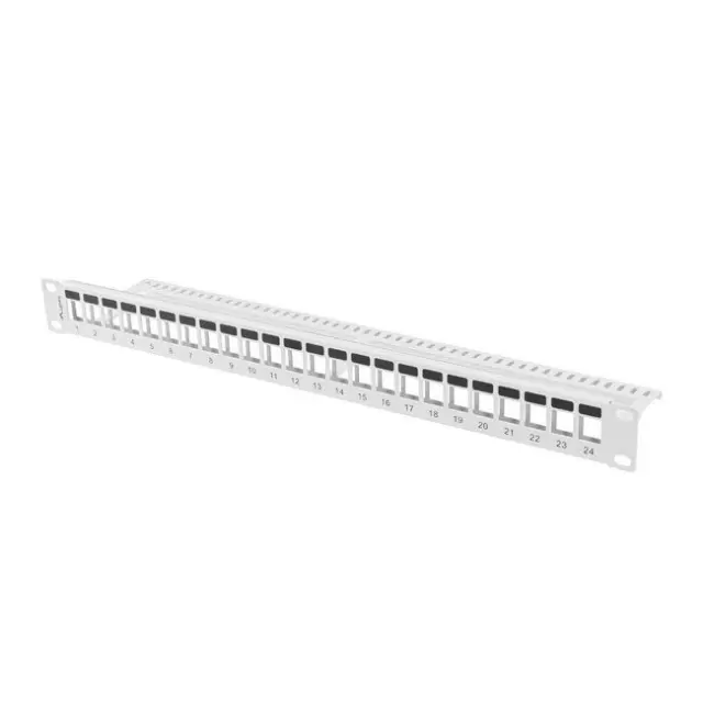 Lanberg Patch Panel 24-Port Gray (PPKS-1024-S)
