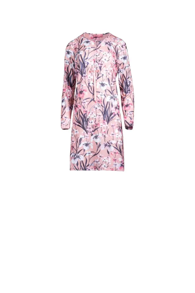 W650 - Type - NIGHTGOWN PINK/GREY FLOWER 3