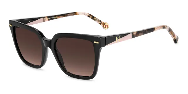 Carolina Herrera Unisex Γυαλιά Ηλίου με Μαύρο Σκελετό και Μαύρο Φακό HER 0361/S 2TB/HA