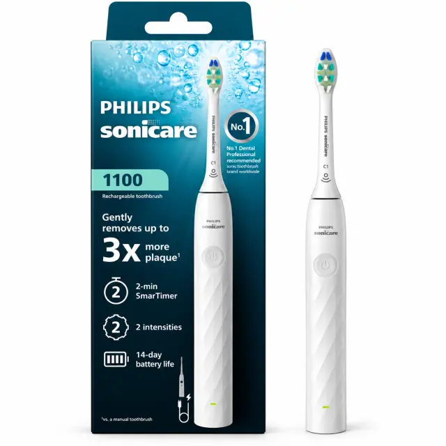 Philips Sonicare 1100 Series Ηλεκτρική Οδοντόβουρτσα Λευκή