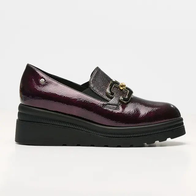 Donna Serena Μοκασίνια-Loafers Γυναικείο HT/δέρμα Μπορντώ DSE/5452 N/BORDEAUX