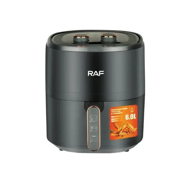 RAF Φριτέζα Αέρος με Αποσπώμενο Κάδο 1500W 6.0L R.5325 - Air Fryer 92008 2