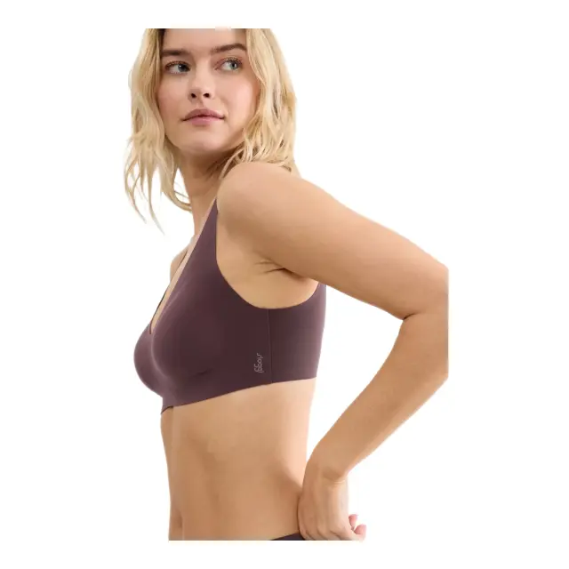 Sloggi Γυναικείο Σουτιέν ZERO Feel 2.0 Soft bra, Χρώμα Merlot 3