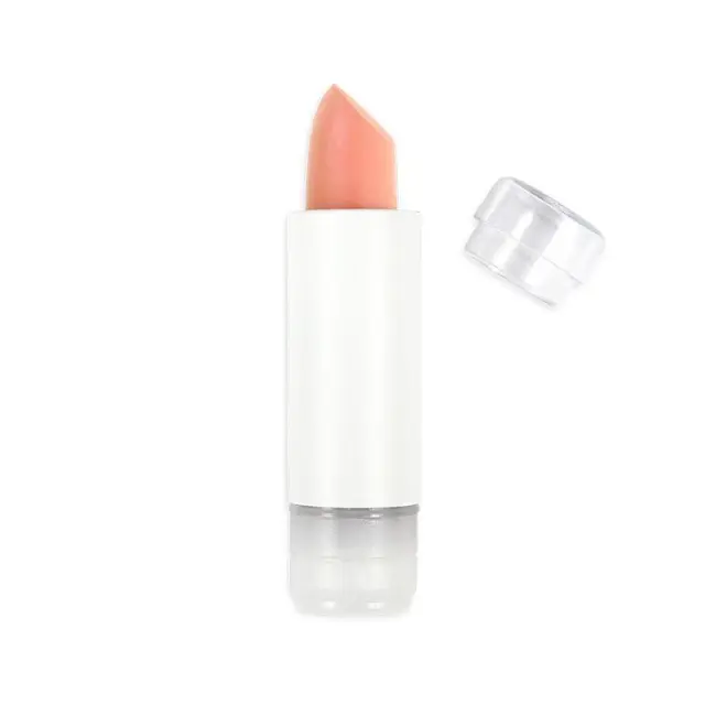 Zao Organic Cocoon Lipstick – Βιολογικό Ενυδατικό Κραγιόν με Ρόδι & Βούτυρο Καριτέ (Ανταλλακτικό) - 415 Nude peach