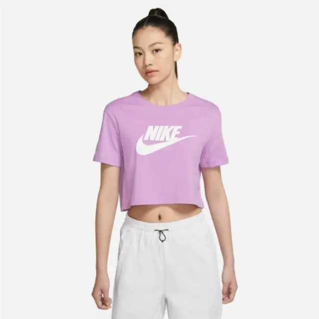 Nike Sportswear Essential Crop Top (BV6175-591) - Λιλά - XL