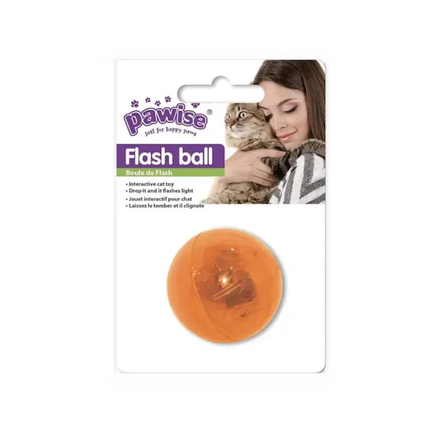 Pawise Flash Ball Παιχνίδι Γάτας (3.5cm) 20x0x11cm Μονόχρωμο