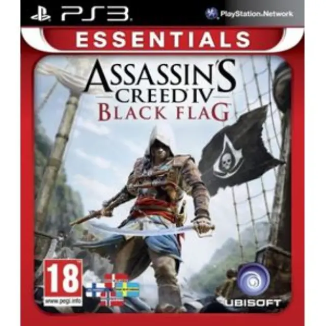 PS3 Assassins Creed IV (4) Black Flag - Essentials