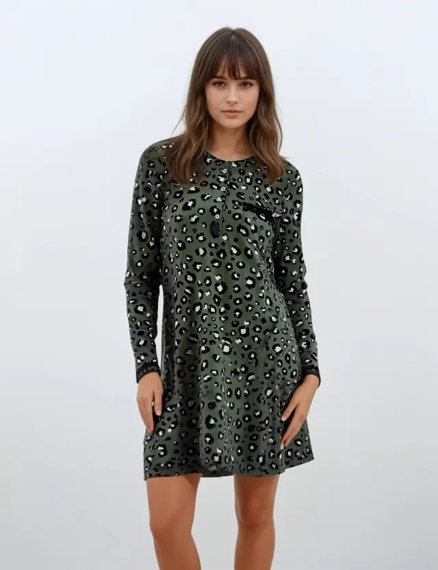 W914 - Type - NIGHTGOWN GREEN LEO 2