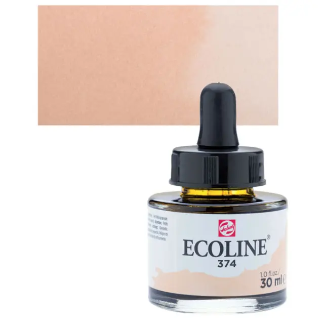 Μελάνι Talens Ecoline - 374 Pink Beige - 30ml