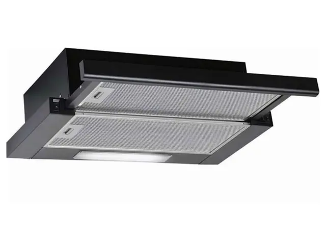 Απορροφητήρας Hyundai HHD26-TL7061BL με πλάτος 60cm και απορροφητική ισχύ 450 m³/h - Black HHD26-TL7061BL