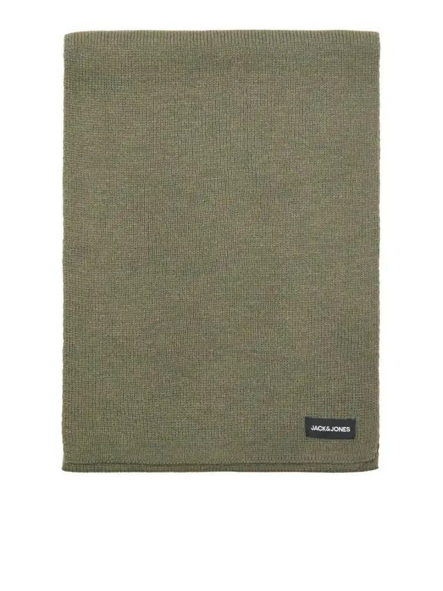 JACDNA KNIT SCARF NOOS Dusty Olive 3
