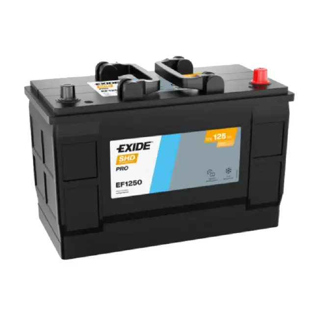 Μπαταρία EXIDE SHD PRO EF1250 12V 125Ah 850A (EN)