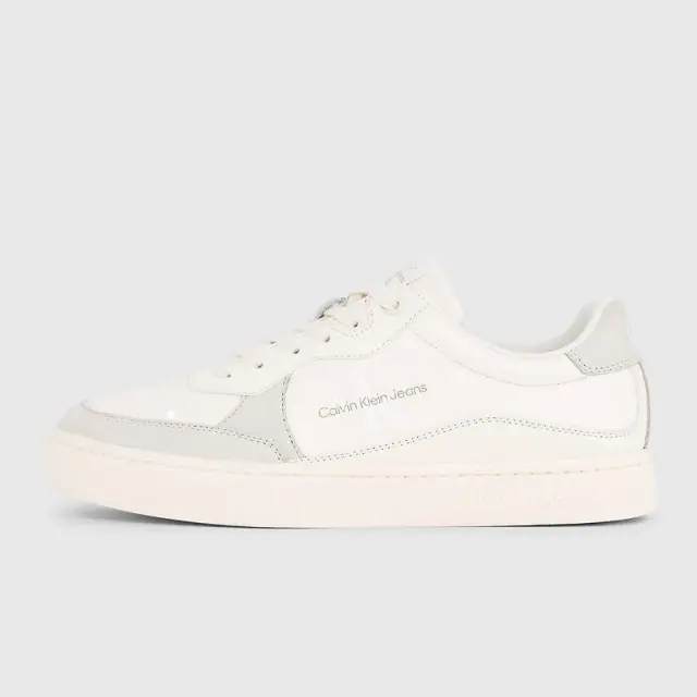 Calvin Klein - Ανδρικά Sneakers Classic Cupsole Low Lth Ml Fad YM0YM00885-0GF Λευκό - 46 2