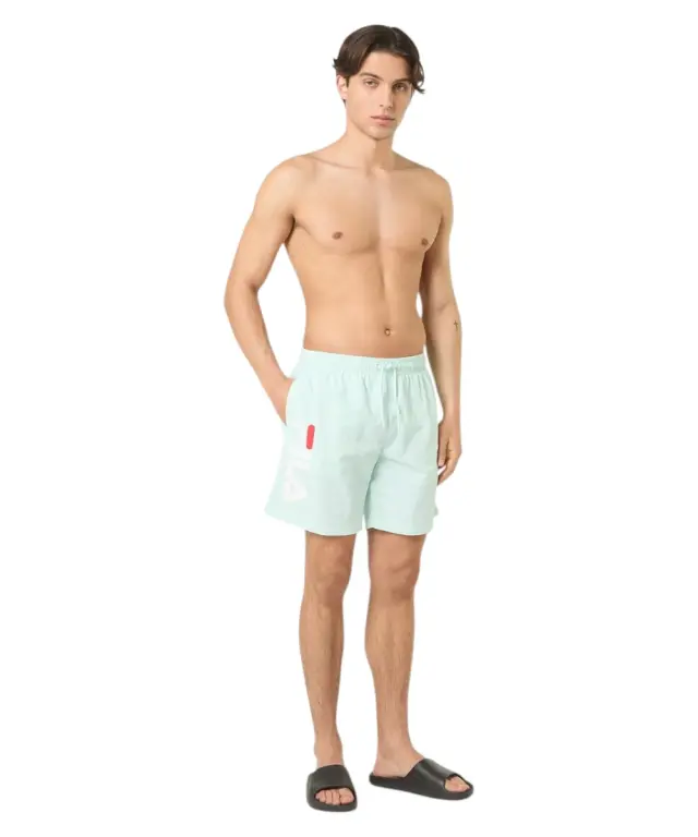 Fila - Ανδρικό Μαγιό Boxer Caravello FAM1234-60106 Βεραμάν Ανοιχτό 3