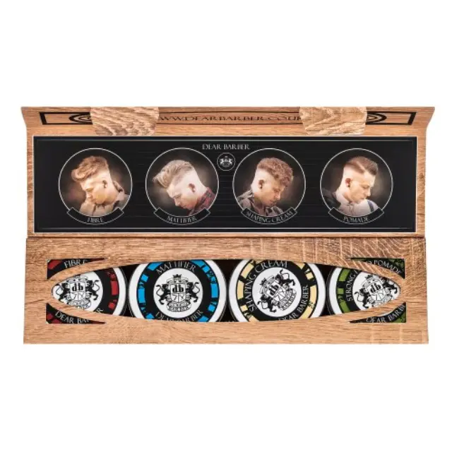 Dear Barber Mini Styling Collection set for men 4 x 20 ml