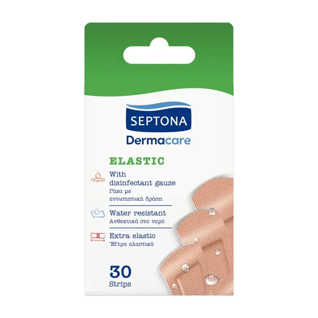 Septona Αυτοκόλλητα Επιθέματα Elastic 30τμχ