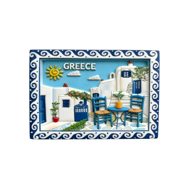 Τουριστικό μαγνητάκι Souvenir - Σετ 12pcs - Greece - 678526
