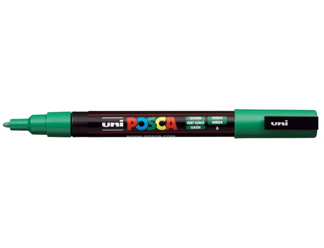 Μαρκαδόροι Σχεδίου Uni Posca PC-3M Basic με πάχος μύτης 0.9-1.3mm - 8 τεμάχιαPC-3M 8P SET BASIC COLOR 3