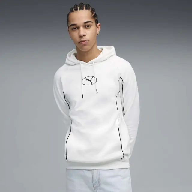 Puma Sport Fleece Hoodie (688394-02) - Λευκό