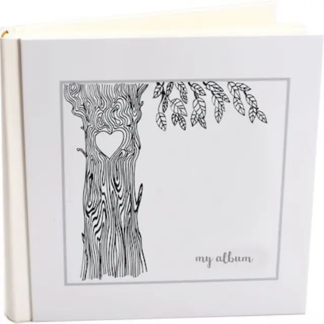 Άλμπουμ my album black tree ριζόχαρτο 35x35cm και κουτί άλμπουμ