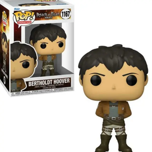 Funko Pop! Animation: Attack on Titan - Bertholdt Hoover #1167 Vinyl Figure