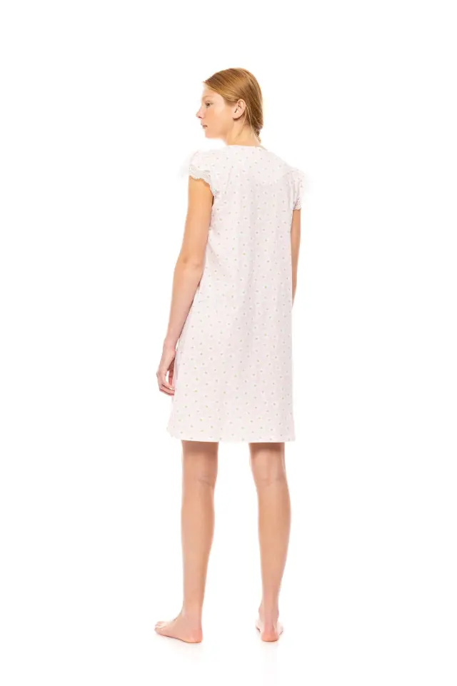 S1454 - Type - NIGHTGOWN PINK DAISY 3