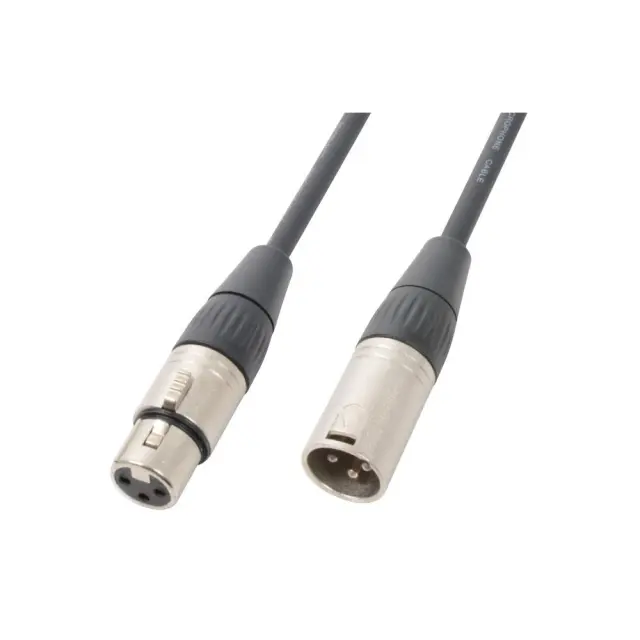 POWER DYNAMICS DMX CABLE XLR αρσ.-XLR θηλ. 3,0m