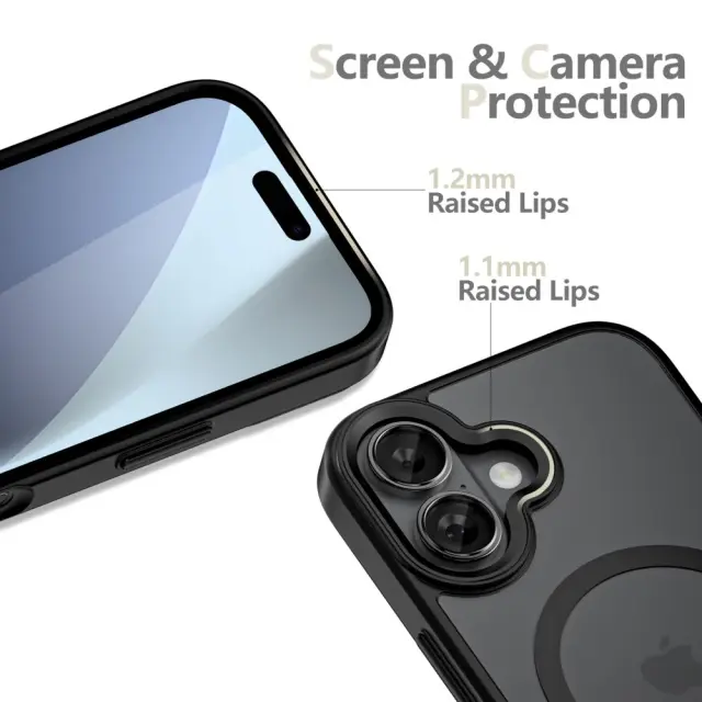 Tech-Protect Θήκη Κινητού iPhone 17 Magmat Magsafe Matte Black 3