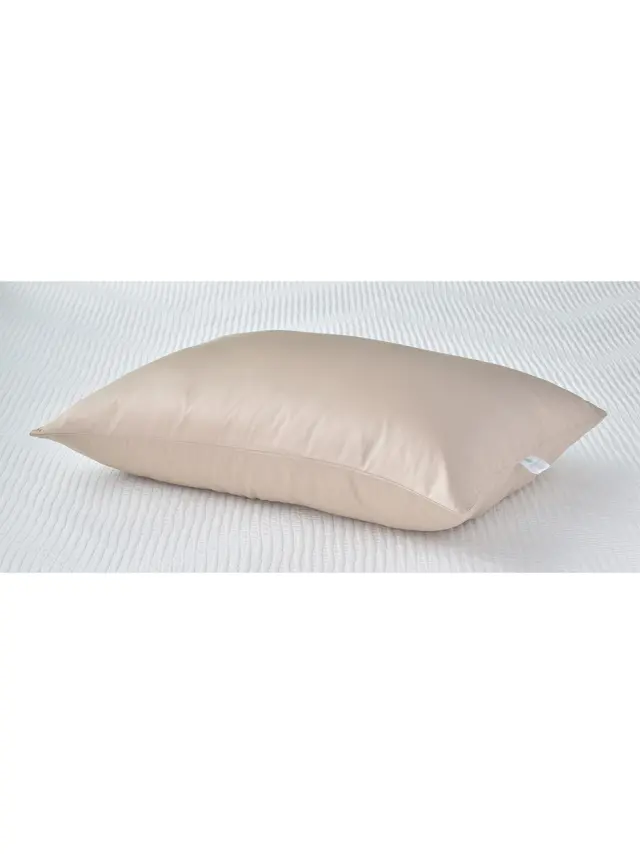 Μαξιλάρι Υπνου 50x70x15 Μαλακό White Comfort Palamaiki Bamboo Full 100% Bamboo- Ecru