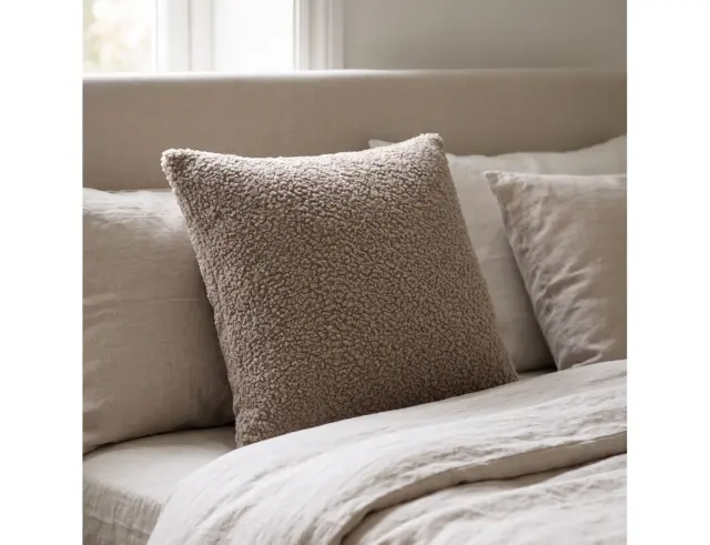 Κάλυμμα για μαξιλάρι Woolen Douceur d'intérieur με διαστάσεις 40x40cm - Sand 1612921
