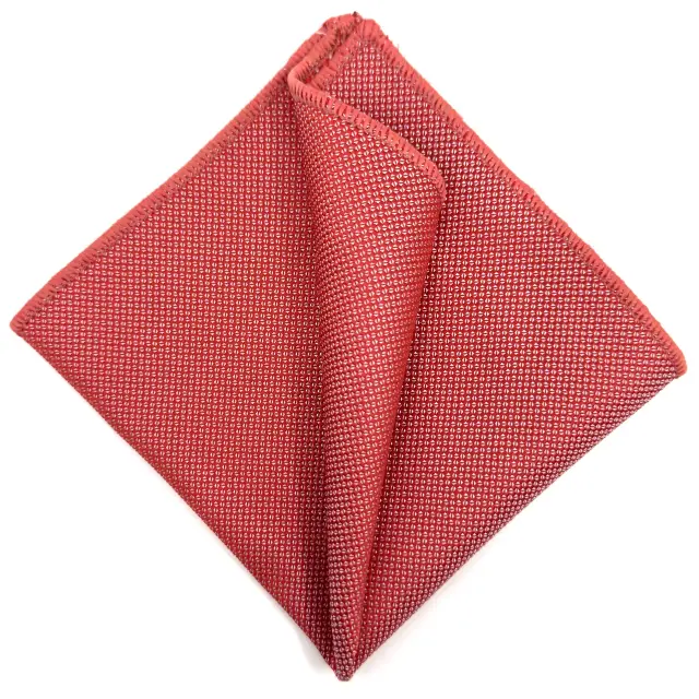 Κοραλί Μαντήλι Ύφασμα Oxford 25*25 CM