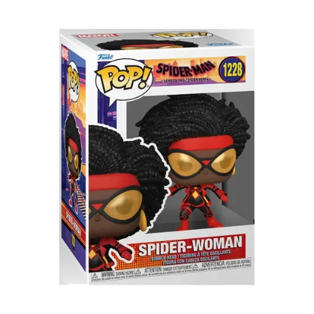 Funko Pop! Marvel Spider Man Across The Spider - Verse Spider Woman #1228 Bobble Head 2