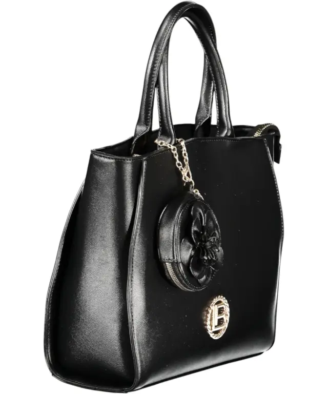 Laura Biagiotti - Γυναικεία Τσάντα Ώμου Dausette LB25W-116-1-NERO Μαύρο 3