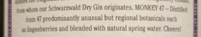 Monkey 47 Gin 500ml 2