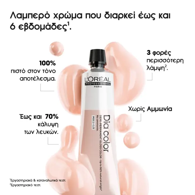L’Oreal Professionnel Dia Color 4.12 Ash Iridescent Brown 60ml 2
