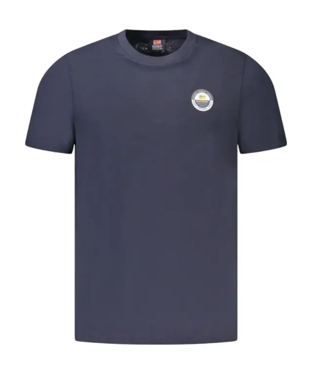 Norway Nautical School - Ανδρικό T-shirt Κοντομάνικο 806032-NAVY Μπλε Σκούρο
