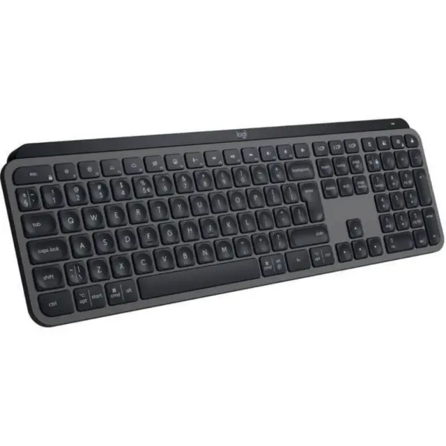 Logitech MX Keys S Ασύρματο Bluetooth Πληκτρολόγιο Αγγλικό US (920-011587) (LOGMXKEYSSBK)