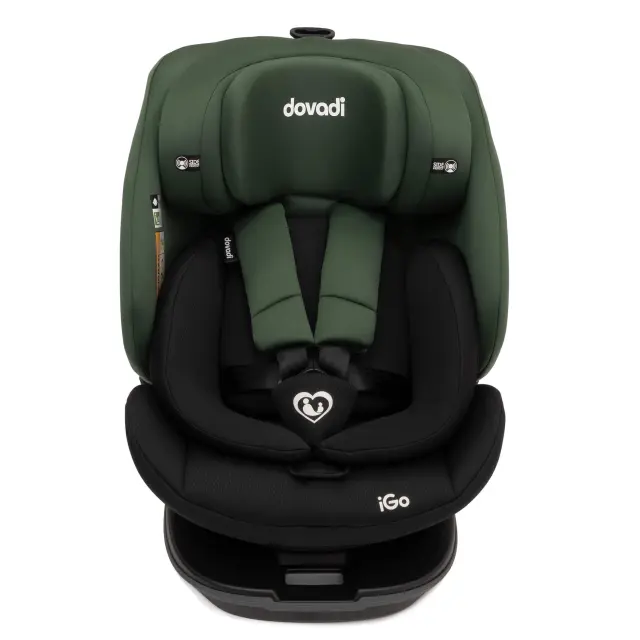Dovadi iGo Κάθισμα Αυτοκινήτου i-Size 40-150cm ISOFIX 360° Dark Forest 2
