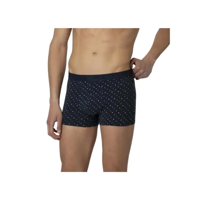FILA Ανδρικό Boxer Elastic Band - Διπλό Πακέτο, Χρώμα Σκούρο Μπλε - L 2