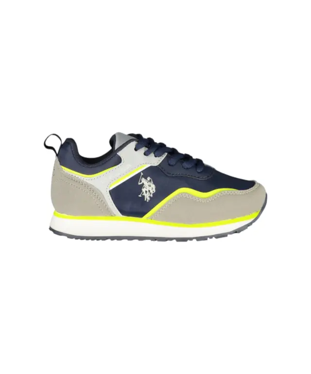 U.S. Polo Assn. - Παιδικά Sneakers Nobik NOBIK010KCNH4-DBL-GR Μπλε/Γκρι