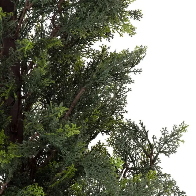 Τεχνητό Λεμονόκυπαρισσο 180cm με Ξύλινο Κορμό 20153 Πράσινο 2