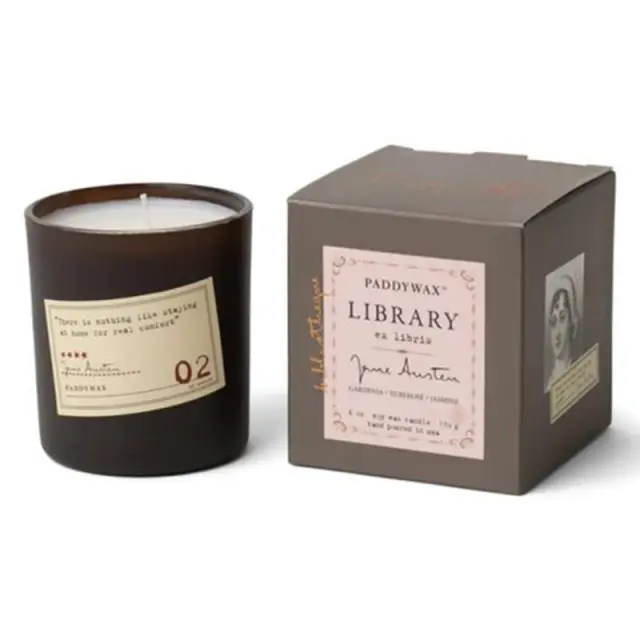 Paddywax Κερί Σόγιας Αρωματικό Library Jane Austen 02, 170gr