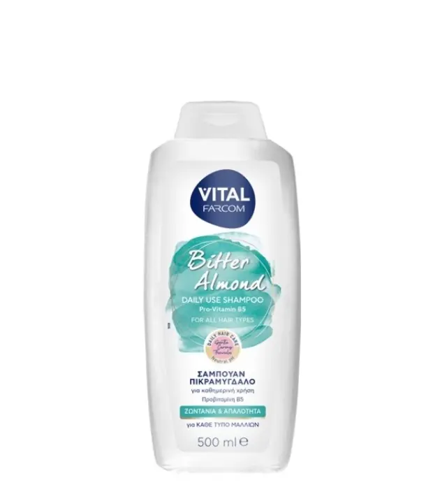 Farcom Vital Σαμπουάν Πικραμύγδαλο με Προβιταμίνη Β5 500ml